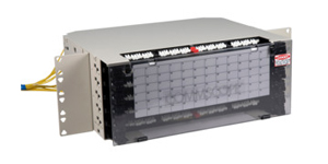 Rapid Fiber Panels are available with SC or LC connectors on the front…