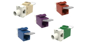 SL-Series Modular Jack, RJ45, Cat6 Unshielded, with Dust Cover