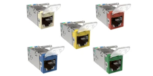 SL-Series Modular Jack, RJ45, Cat6 Shielded, with Dust Cover