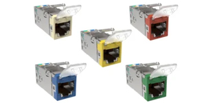 SL-Series Modular Jack, RJ45, Cat6A Shielded, with Dust Cover